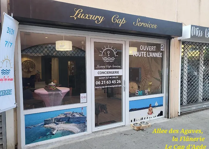 Lägenhet Climatise Centre Port Avec Piscine & Parking Agde