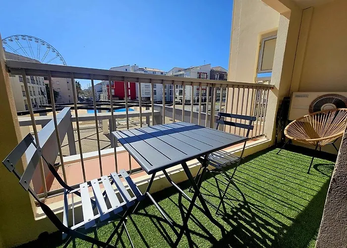 Lägenhet Climatise Centre Port Avec Piscine & Parking *